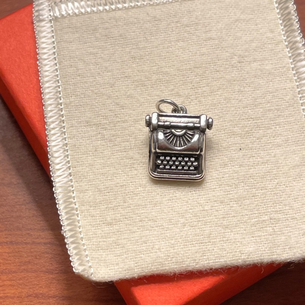 James Avery retired typewriter charm